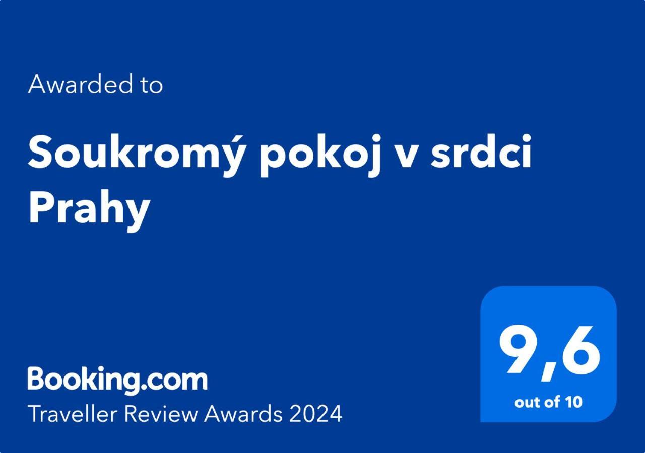 Soukromy Pokoj V Srdci Prahy Apartment Прага Екстериор снимка